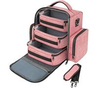 Storage Bag for Nail Polish, Manicurist, Nail Salon Gift, Oxford Gift, Beauty Salon, Home Use, Tote Bag for, Pink Nice processing