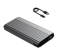 Storage Bag NVME - Caja de unidades de estado sólido con iluminación ARGB, conexión USB C de 10 Gbps, no necesita herramientas