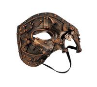 Storage Bag Steampunk Cyborgs Masquerade para Halloween de las óperas/Mardi Gras Ball Gift Mens Masquerade of the Operas Half Face
