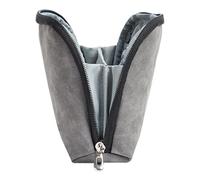 Storage Bag, Travel Cable Organizer Bag, Multi-Purpose Charging Pouch, Mobile Phone Accessories Case, Earphone Storage Organizer, Compact Travel Pouch, Gadget Storage Solutions, Color Gris