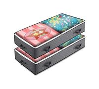 Storage Bags, Under Bed Storage Bags, Foldable Clothes Bags with Handles, Dustproof Organizer Box (3pcs)