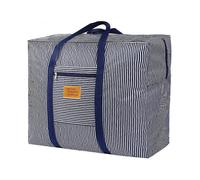 Storage Bags with Zips, Duvet Storage Bag, Large Storage Bags for Clothes, Bedding, Quilt, Blankets, Moving, Made of Better, Comfortable andBlue Fabri