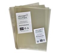 storage.boutique Fundas de protección para fotografías, estándar de archivo, sin ácido, A4, 300 x 214 mm, 40 unidades