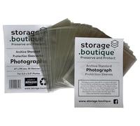 storage.boutique Fundas protectoras para fotografía, estándar de archivo, sin ácidos, 8,9 x 6,3 cm, 94 x 67 mm, 50