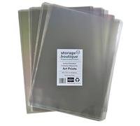 storage.boutique Fundas protectoras para impresión artística, estándar de archivo, sin ácidos, A4, 300 x 214 mm, 40