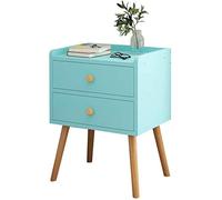 Storage Box Household Bedroom Double Pumping Assembly Corridor Bathroom Living Room Locker 37X30X56cm Storage Box (Color : Blue) (Green)