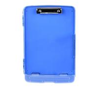 Storage Clipboard Organizer - PE PP Compartment | Pen Holder Board | Clipboard Case Holder - Heavy Duty PE PP File Board | Built In Pen Slot | Clear Supply Organizer For School, Construction
