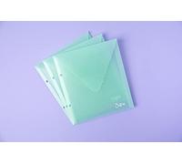 Sizzix Sobres de Almacenamiento Storage Die Julepe de Menta, 664901, Polipropileno (PP) o Polietileno (PE), Multicolor, Talla unica