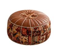 Storage Ottoman Stool, Leather Chair with Large Capacity Waterproof Design | Storage Ottoman Stool Foot Rest for Home Living Room Bedroom Playroom Entryway Indoor Toy Blanket
