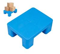 Storage Pallets - 40 cm, Waterproof | Heavy-Duty, Anti-Slip, Ventilated | Waterproof & Moisture-Resistant Construction, Anti-Slip , Ventilated Design, Lightweight 1000g, 40x30x12cm Size, For B