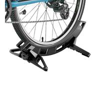 Storage Rack, Adjustable Bike Stand, Floor Parking Frame, Vertical Upright Design, Wheel Stabilization Functionality, Cycling Equipment, Mini Silver Rail for Garage Shop Home