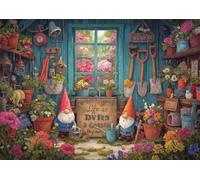Storage Room 150 Piece Jigsaw Puzzles for Adults, Colourful, Challenging & Brainteasing Adult Puzzles 150 Pieces Garden, Fun jigsaws for The Whole Family 14x10 Inch