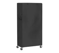 Storage Shelf Cover, Wire Rack Protector, Rolling Organizer Cover, Windproof Dust Guard, Portable Zip Up Fabric Shield for Closet, Garage, Bedroom, Warehouse Use