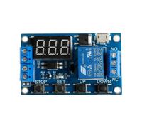 Store 6-30v Adjustable Relay Timer Cycle Module Switch Trigger Time Delay Circuit Board (yu-b)