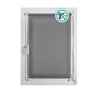 Store - Rollo STOR Planet Clip&Fix Gris 90 x 180 cm