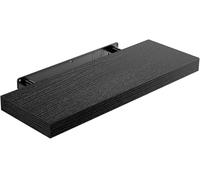 STOREMIC Estantería de Pared Negra, Juego de 1 Estantería Soporta hasta 10 kg, Moderno Estante Decorativo para más Espacio, 40 x 14 cm Balda Pared para Baño, Oficica, Salón, ect.