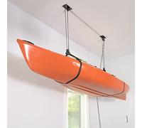 StoreYourBoard Essential Hoist, Kayak Polea de Techo, Unisex, Negro, 8 ft-10 ft Ceiling