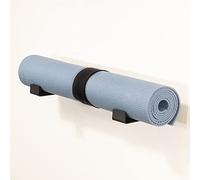 StoreYourBoard Estante de almacenamiento para esterilla de yoga, soporte de pared para rodillos de espuma, bandas de resistencia, accesorios de fitness, organizador de gimnasio en casa, soporta hasta