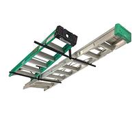 StoreYourBoard Estante de Techo de Doble Escalera, Almacenamiento y organización de Garaje Hi Port 2, Montaje de suspensión