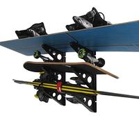 StoreYourBoard Rack de almacenamiento de esquí y snowboard