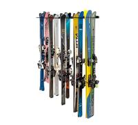 StoreYourBoard Solitude - Estante de almacenamiento de esquí, organizador de montaje en pared con capacidad para 10 pares de esquís, soporta 300 libras