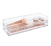 STORi Claro plástico cajón organizadores 15 "X 6" x 2 "L Set de 2