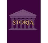 STORIA: Edizione Piuma d'Oro - Quaderno a righe di alta qualità colore VIOLA dedicato agli appunti di storia - Formato A4