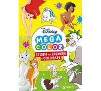 Storie da leggere e colorare. Disney mega color. Ediz. illustrata (Disney time)