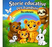 Storie educative per bambini da colorare
