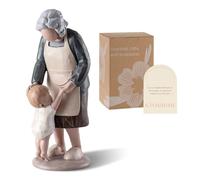 Storieme Regalos para abuela: gran regalo de abuela para cumpleaños, día de la madre, Navidad, mejores regalos sentimentales de abuela de resina pintada a mano