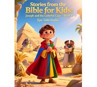 Stories from the Bible for Kids: Joseph and the Colorful Coat - Book 8: Faith-Filled Story of Dreams, Forgiveness, and God’s Special Plan