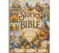 Stories from the Bible: Volume 1: A Stained Glass Style Bible Coloring Book to Learn, Reflect & Journal