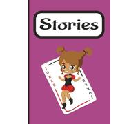 Stories - Harlequin Girl (Purple): Journal | Diary | Notebook | Logbook | Composition Book | 6x9 Inches | 100 Pages