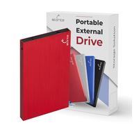 Storite Disco Duro Externo portátil de 2,5 Pulgadas USB 2.0 con expansión de Memoria de 250 GB Almacenamiento de Copia de Seguridad HDD, Disco Duro Compatible con Mac/portátil/Escritorio (Rojo)