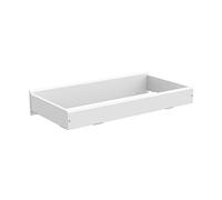 Storkcraft Mantel cambiador Nest (blanco) - Certificado Greenguard Gold, diseñado para adaptarse al cambiador de nido, compatible con Storkcraft Alpine, Brookside, Crescent 6 cajones