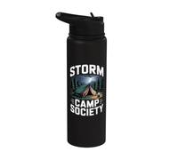 Storm Camp Society Camping Lluvia Stainless Steel Insulated Water Bottle