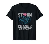 Storm Chaser at Heart Athletic Courage Tornado Design Camiseta