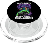 Storm Chaser Core Puncher Extreme Weather PopSockets PopGrip para MagSafe