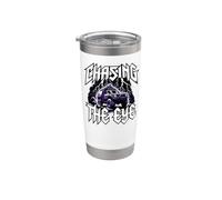 Storm Chaser Severe Weather Chasing The Eye Vaso térmico de acero inoxidable de doble pared