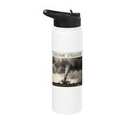 Storm Chasing Meteorología Tornado Chaser Meteorólogo Stainless Steel Insulated Water Bottle