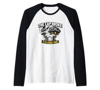 Storm Chasing The Cap Broke Termodinámica Tiempo de persecución Camiseta Manga Raglan