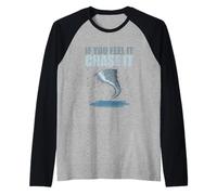 Storm Chasing Tornado Chaser Si Lo Siente Perseguirlo Camiseta Manga Raglan