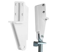 Storm Door Closer Bracket - 2 Piece Replacement Hardware, EssentialStorm Door Closer Kit for Home, Apartment, Farmhouse, Living Room, Bathroom and Kitchen Doors