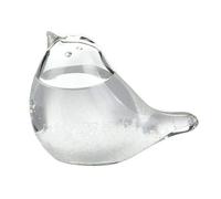 Storm Glass Weather Forecaster Forma de pájaro, Estación de predicción meteorológica Líquidos Barómetro Decoración del hogar, Barómetro líquido