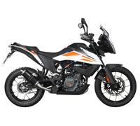 Escape Storm by Mivv Silenciador OVAL BLACK Acero KTM 390 adventure 2020 2024