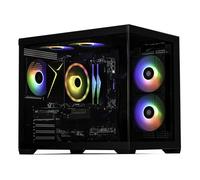 STORMCRAFT Sirius Gaming PC Desktop Computer i7 14700F CPU, GeForce RTX 5070 12GB GPU, 32GB DDR5 RGB 6000MHz RAM, 1TB SSD, B760 Motherbaords, fuente de alimentación de 850 W, puerto USB C, Wi-Fi