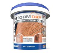 Stormdry Sellador impermeabilizante | 5L (25m²) - Fórmula Incolora, Protege hasta 25 años Contra la Humedad por Filtración. Ideal para Muros, Fachadas y Superficies Porosas