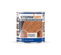 Stormdry Selletodo Impermeabilizante Transparente- 1L (5m²) - Fórmula Incolora, Protege hasta 25 años Contra la Humedad por Filtración. Ideal para Muros, Fachadas y Superficies Porosas