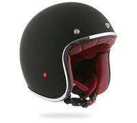Stormer Casco Jet Pearl, Negro Mate, M