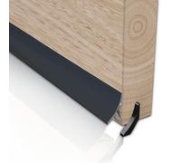 Stormguard - Barra deflectora oculta de agua de lluvia de 914 mm, tablero de goteo de puerta de UPVC, protector de madera de metal de 32 mm (gris)
